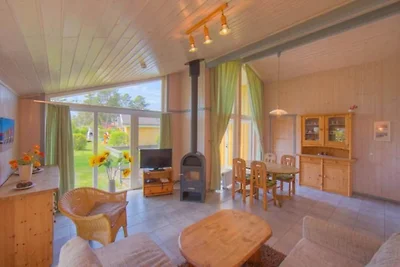 Ferienhaus mit Sauna im Ferienpark Mirow