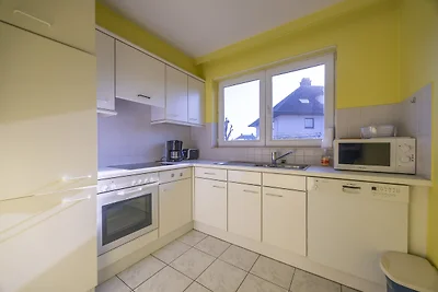 Appartement met twee slaapkamers en garagebox