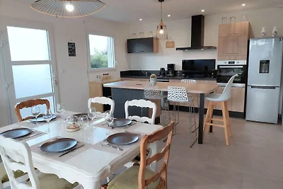 Ebenerdiges Ferienhaus in Cleder