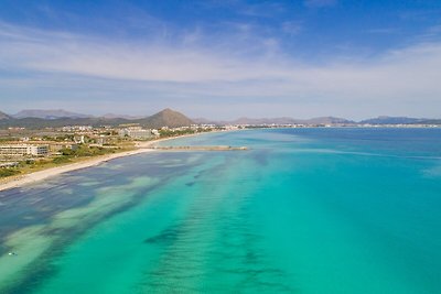 Tor am Strand in Playa de Muro