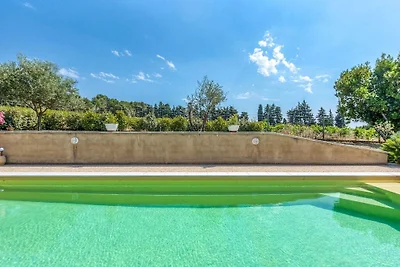 Modern holiday home with swimming pool