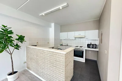 Apartment in Antwerpen mit Gartenblick