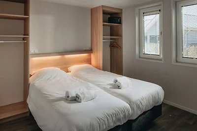 Lodge moderno con ir-sauna, a 500 metri dalla...