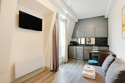 Modern 2BD/6P appartement met airconditioning...