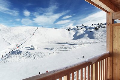 Appartement aan piste in uitgebreid Paradiski