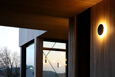 Moderne designwoning met sauna