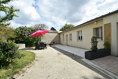 Gezellige gîte in Luc-sur-Mer met privéterras