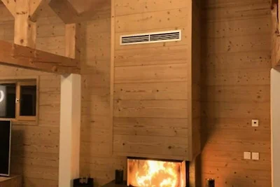 Chalet mit Blick auf den Mont Blanc,...