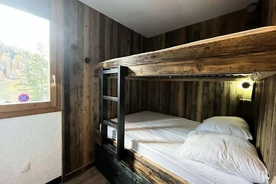 Apartment in Plagne mit Bergblick