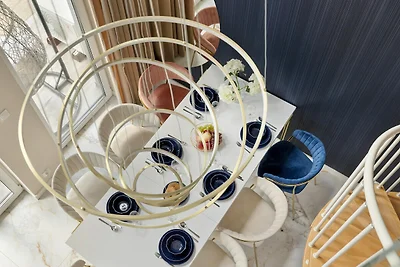 Zweistöckige Wohnung, Terrasse mit Whirlpool