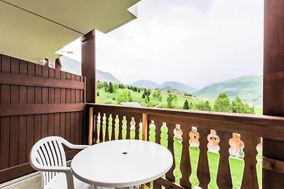 Chalet in Huez mit direktem Pistenzugang