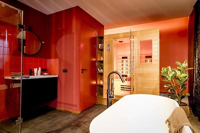 Chalet romántico de una sola planta