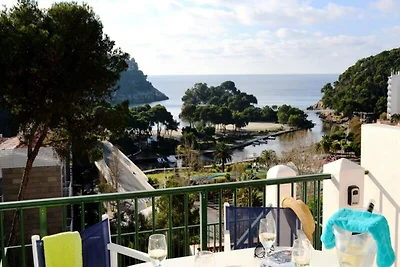 Wohnung in Cala Galdana mit Poolblick