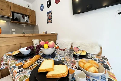 Apartment in Vars mit Zugang zu den Skipisten