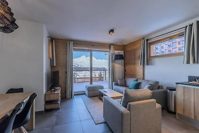 Ferienwohnung in Les Arcs mit Spa und...