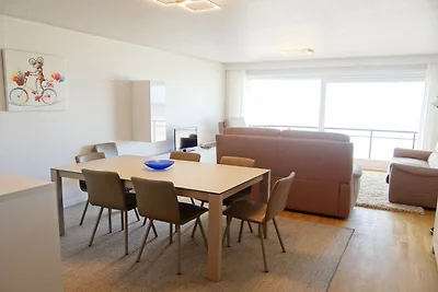 Appartement in Nieuwpoort met zeezicht
