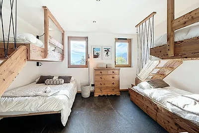 Chalet in Les Gets mit Blick auf das nordisch...