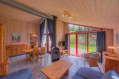 Vakantiehuis met sauna in vakantiepark Mirow