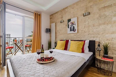 Wohnung in Warschau mit Stadtblick
