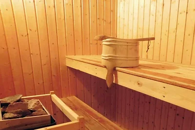 Vakantiehuis met sauna op vakantiepark Mirow