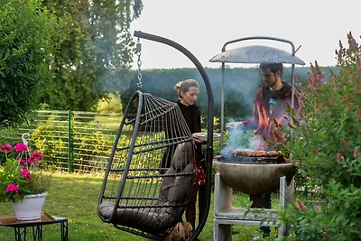 Ferienhaus in Froidchapelle mit Garten