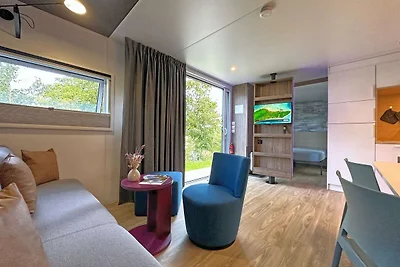 Feriendorf Seeblick Chalet con sauna e vasca...
