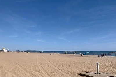 Wohnung in Valras-Plage nahe Sandstrand