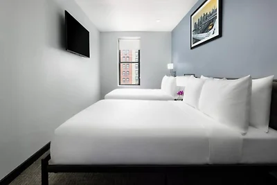 Luxe kamer 2 queen bedden | Times Square