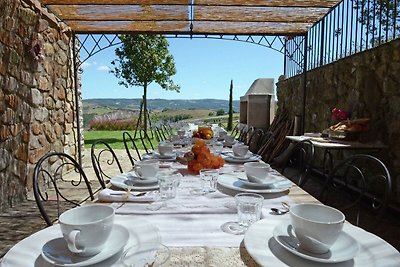 Villa in San Casciano dei Bagni mit Garten