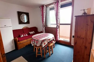 2 kamers, aan de voet van de pistes