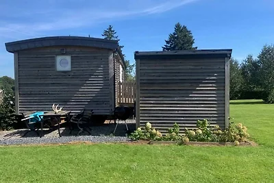Caratteristica casa mobile con sauna a...