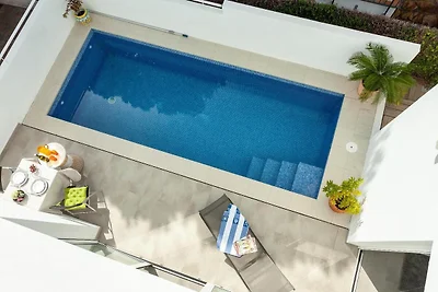 Ferienhaus in Spanien mit Pool am Strand