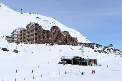 Wohnung in La Mongie mit Pistenzugang