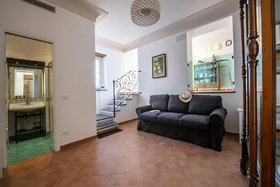 Wohnung in Praiano mit Blick auf Capri