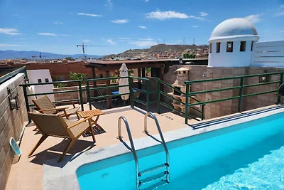 Apartment in Vera mit Pool auf dem Dach