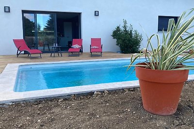 Ferienhaus mit privatem Pool