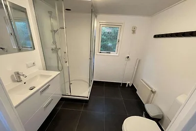 Chalet para 4 personas con ducha de lluvia.
