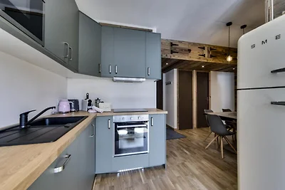 3-Zimmer-Wohnung + Hütte 52m² - 4Erw. 3Kinder