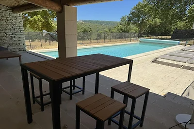 Villa in Saignon mit Pool und Aussicht