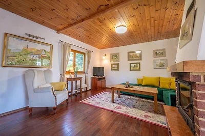 Komfortables Ferienhaus mit Kamin, Bobolin