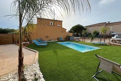 Valras Villa met privézwembad