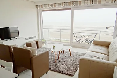 Appartement in Nieuwpoort met zeezicht