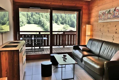 Apartment in Le Grand Bornand, Blick auf die...