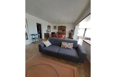 Ferienhaus der Normandie mit Blick auf die...