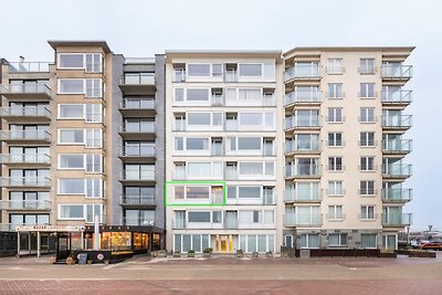 Appartement aan zee met balkon