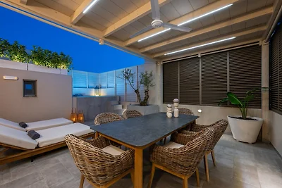 Appartement in Rethymno met privézwembad
