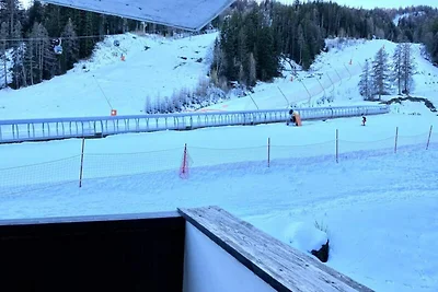 Apartment in Pra-Loup mit Bergblick