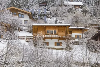 Chalet mit Bergblick in Wald