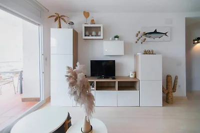 Apartment in Roses mit Blick auf den Kanal un...