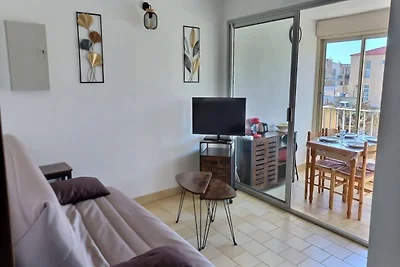 Gezellige studiocabine in Valras-Plage